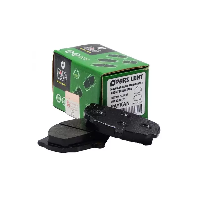 قیمت و خرید لنت ترمز جلو پارس لنت مدل 20137 مناسب برای پیکان و روآ و آردی