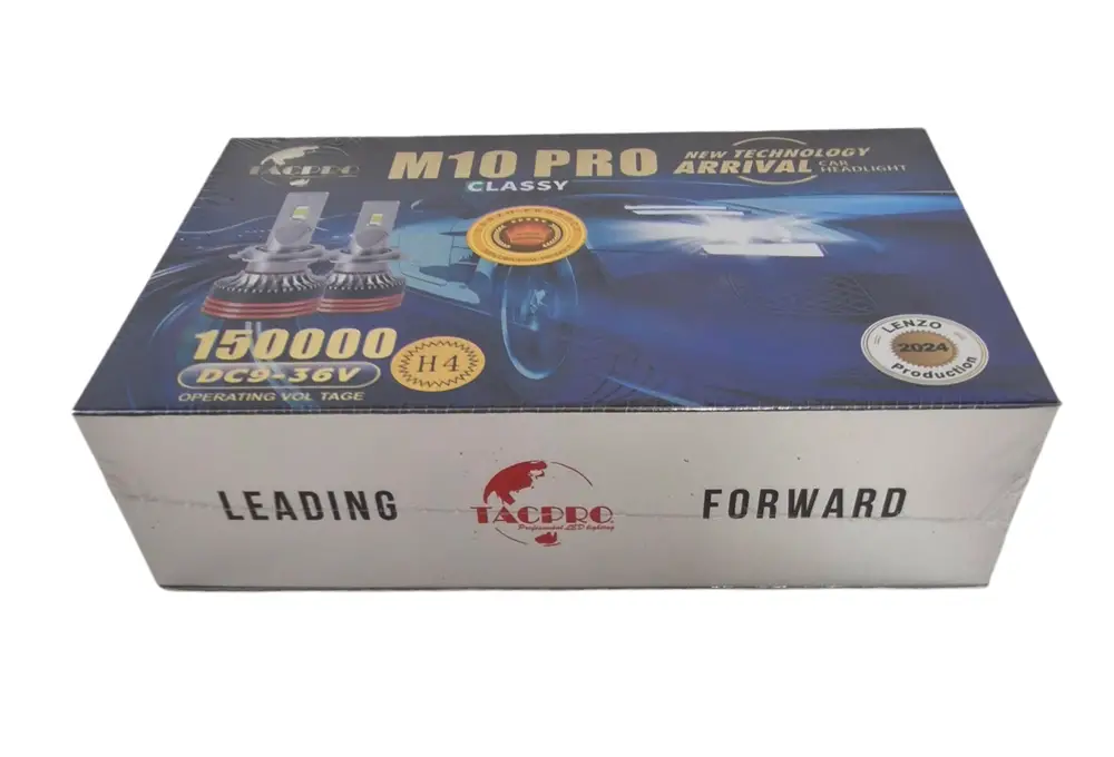 قیمت و خرید هدلایت لامپ خودرو اسمارت مدل M10 PRO پایه H4 بسته دو عددی